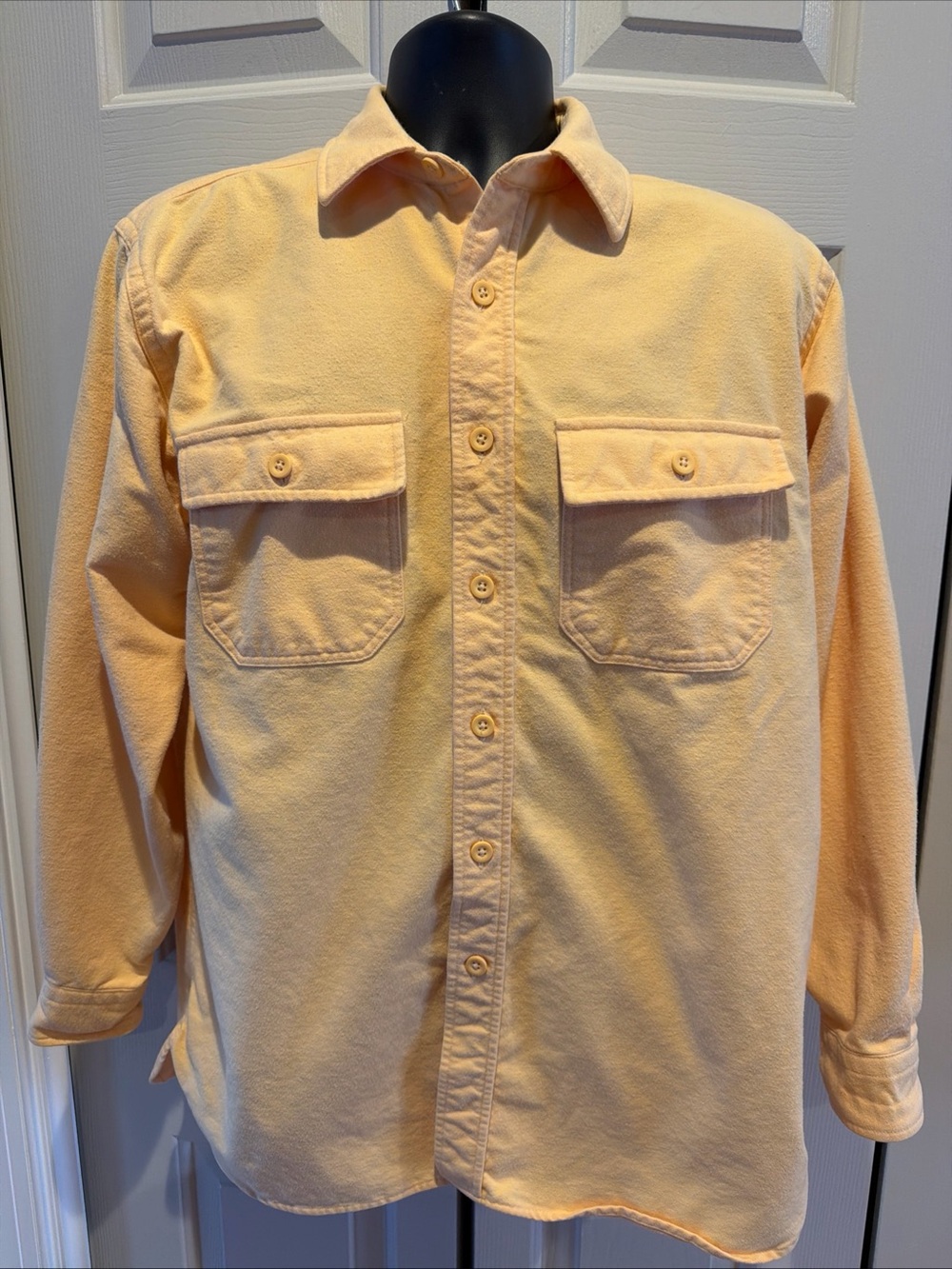 Vintage LL Bean Chamois Shirt men's flannel Medium Excellent condition